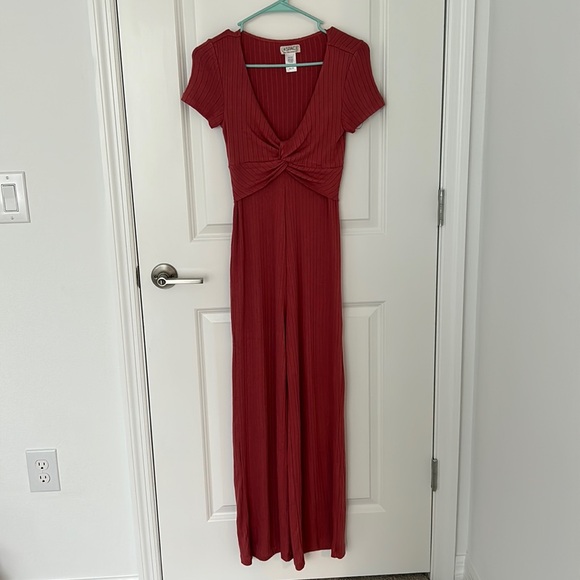NWOT LSpace Terracotta Jasmine Jumpsuit - Picture 2 of 7